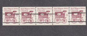 PNC5 9.3c Mail Wagon P/C 3 Gap 1R US #1903a MNH F-VF