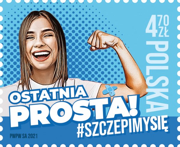 Poland 2021 MNH Stamps Vaccination Against Covid-19 Health