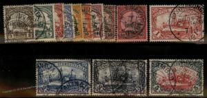 Germany SW Africa DSWA Unwmk Yacht Mi11-23 Set Used 90030