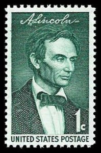 PCBstamps   US #1113 1c Beardless Lincoln, MNH, (31)