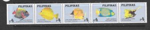 FISH - PHILIPPINES #2410  MNH