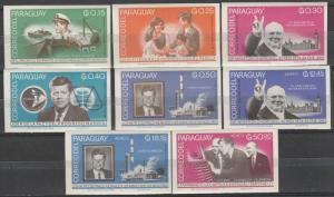 Paraguay #887-94 MNH Imperf  CV $20.00 (A3349)