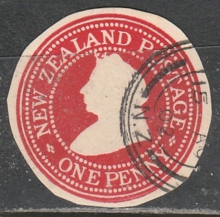 New Zealand   U019     (O)    Fragment d'enveloppe