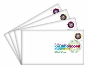 US 4722-4725 Kaleidoscope Flowers (set of 4) DCP FDC 2013