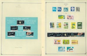 Korea (South) 1946-1973 M (mostly) & U Hinged on Scott International Pages