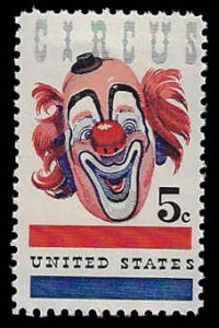 U.S. #1309 MNH; 5c Circus Clown (1966)