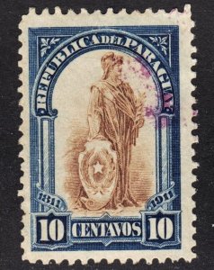 Paraguay Scott 204 F to VF used.  FREE...