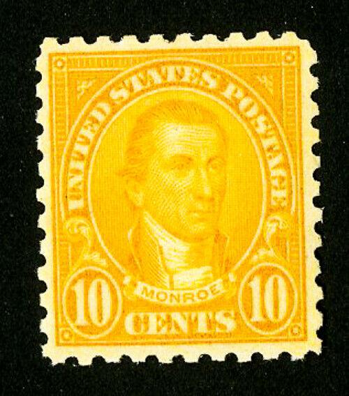 US Stamps # 591 XF OG NH P.O. Fresh