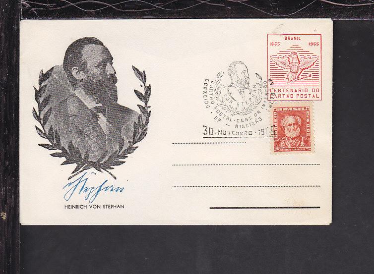 Brazil Von Stephan Cancel Postal Envelope