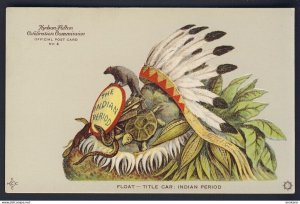 USA NAVAL - Hudson-Fulton Celebration #4 - NATIVE AMERICAN - Indian postcard