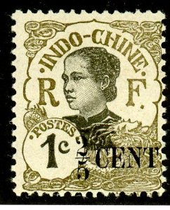 Indochina, Scott #65, Unused, Hinged