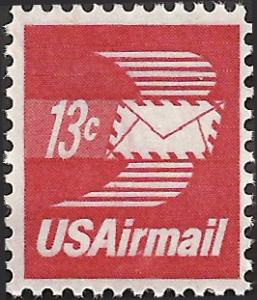 # C79 MINT NEVER HINGED WINGED LETTER