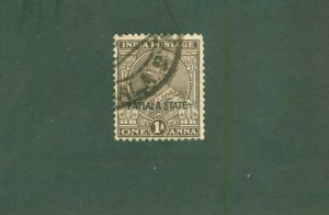 PATIALA INDIAN STATE 76 USED BIN $0.50