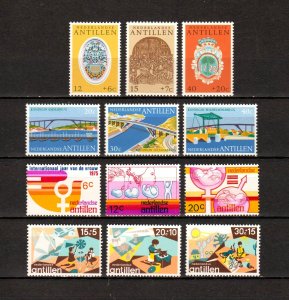 Nederland Antilles, 1975, four sets, mint* (1881)