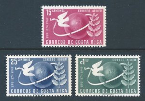 Costa Rica #C186-8 NH UPU 75th Anniv.