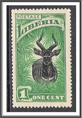 Liberia #163 Antelope NG