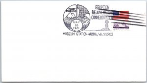 US SPECIAL POSTMARK COVER ERUPTION REJUVENATION MOUNT ST. HELENS 1981 TYPE D