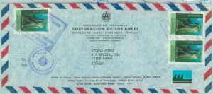 84318 -  VENEZUELA - POSTAL HISTORY -  AIRMAIL COVER to  ITALY 1980's