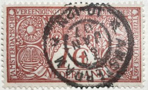 AlexStamps NETHERLANDS #B1 VF Used SON