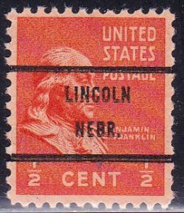 Precancel - Lincoln, NE PSS 803-71 - Bureau Issue