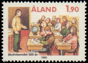 Finland-Aland Islands #57, Complete Set, 1989, Never Hinged
