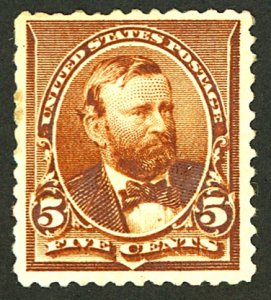 U.S. #223 MINT OG HR