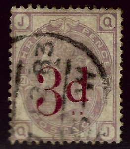 Great Britain SC#94 Used Fine hr SCV$140.00...An Iconic Country!!