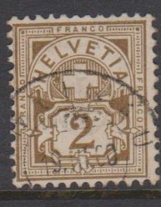 Switzerland Sc#69 Used