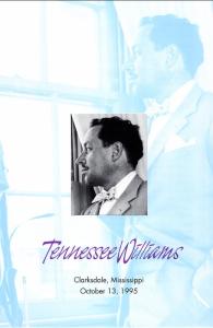 US 3002 Tennessee Williams Ceremony Program FDC