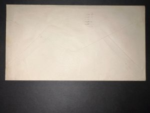 1943 USA Cover Army Mail Scott Field IL to Jackson Heights LI NY Hand Drawn