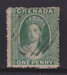 Grenada 1 Fine-used light cancel ! scv $ 50 ! see pic !