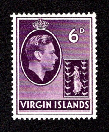 VIRGIN ISLANDS  SC# 82a  VF/MNH