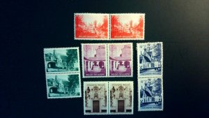 Belgium Sc# B561-B565 (No B566) Mint Never Hinged MNH Pairs! See Description