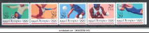 USA UNITED STATES - 1992 OLYMPIC GAMES SE-TENANT 29 X5 - MNH