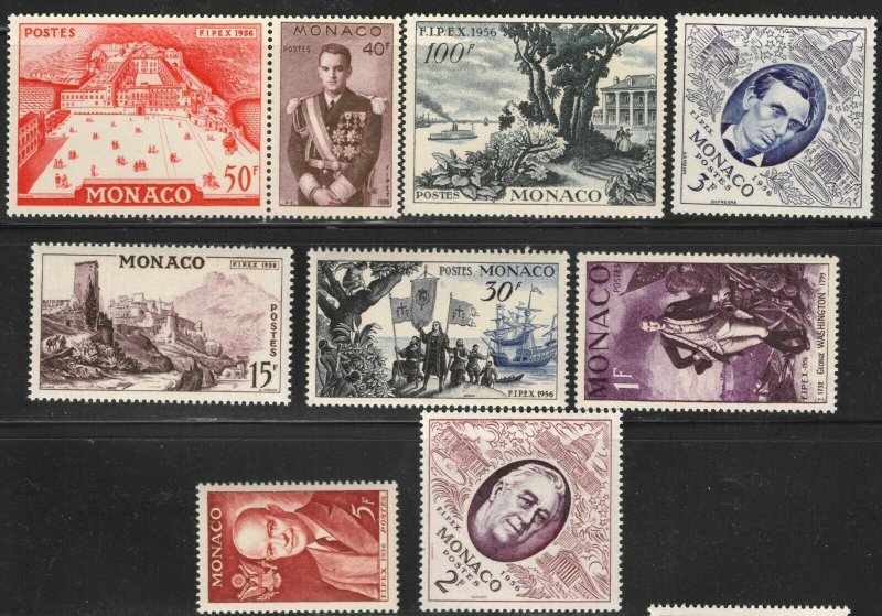 Monaco #354-62 M/H 20% of SCV $20.00 **FREE SHIPPING**