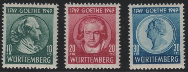 Wurttemberg 8NB9-8NB11 Goethe