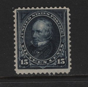 259 VF OG mint lightly hinged with nice color cv $275 ! see pic !