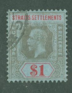 Straits Settlements #165 Used Single