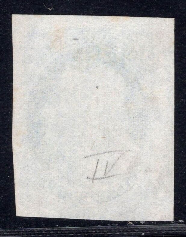 MOMEN: US STAMPS #9 IMPERF POS 9R1L USED XF-SUP JUMBO PSE CERT LOT #89553