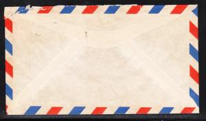 Bahamas - 1940 Commercial cover to US - colorful franking