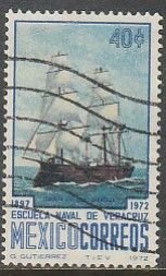 MEXICO 1041, 75th Anniv. Naval Academy at Veracruz Used. VF. (1351)