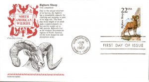 #2288 Bighorn Sheep Aristocrat FDC