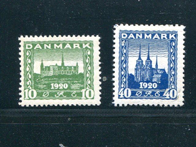 Denmark #159-60 -VF  - Lakeshore Philatelics