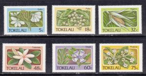 Tokelau # 138-143, Flora, Mint NH, 1/2 Cat.