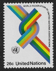 UN NY #273 26c Interlocking Bands ~ MNH