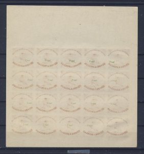 20x American Letter Company sheet of 20 for a dollar Reprint Sheet