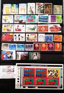Netherlands stamps 3 pages