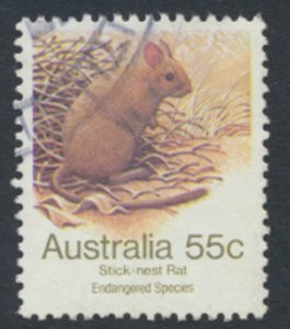 Australia - SG 797  SC# 794  Used Wildlife Rat 1981 see details & scan