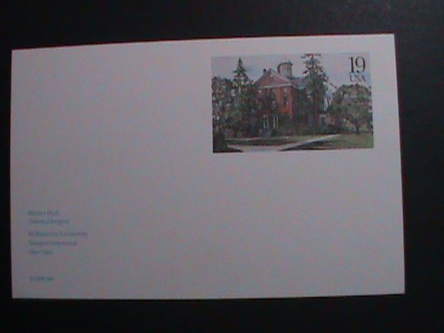 ​UNITED STATES-1991-WILLIAMETTE UNIVERSITY-WALTER HALL-SALEM-OREGON-MNH- PC-VF