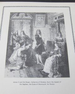 Barbuda kings and Queens of England on page